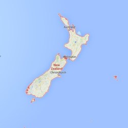 New Zealand Map