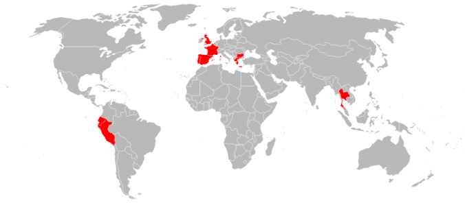 Countries Visited Countries Visited